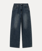 MIXXO MIXXO Washed Wide Fit Cozy Denim C