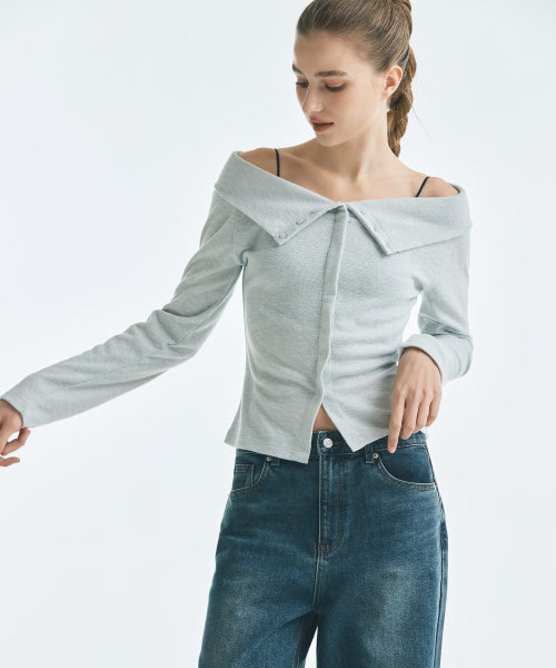 MIXXO MIXXO Washed Wide Fit Cozy Denim C