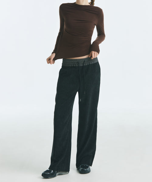 MIXXO MIXXO Soft Touch Banding Pants S
