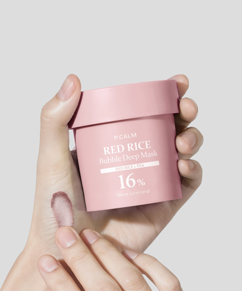PCALM PCALM Red Rice Bubble Deep Mask 90g