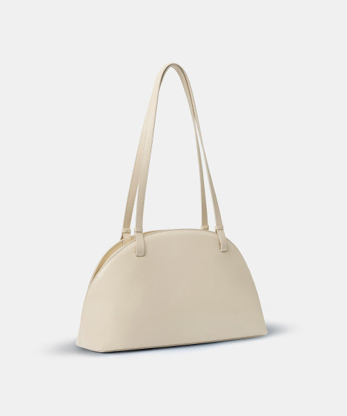 MUSINSA STANDARD WOMAN MUSINSA STANDARD WOMAN Women's Half Moon Shoulder Bag [Mushroom]