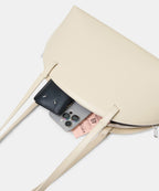 MUSINSA STANDARD WOMAN MUSINSA STANDARD WOMAN Women's Half Moon Shoulder Bag [Mushroom]
