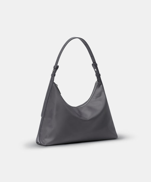 MUSINSA STANDARD WOMAN MUSINSA STANDARD WOMAN Women's nylon hobo bag gray