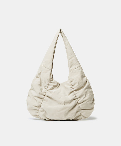 MUSINSA STANDARD WOMAN MUSINSA STANDARD WOMAN Women's Bright Shirring Shoulder Bag Cream