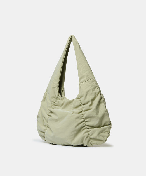 MUSINSA STANDARD WOMAN MUSINSA STANDARD WOMAN Women's Bright Shirring Shoulder Bag [Sage]
