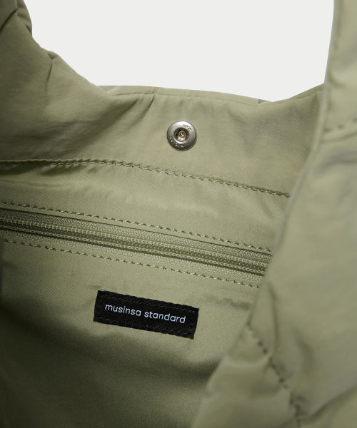 MUSINSA STANDARD WOMAN MUSINSA STANDARD WOMAN Women's Bright Shirring Shoulder Bag [Sage]