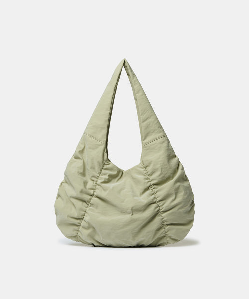 MUSINSA STANDARD WOMAN MUSINSA STANDARD WOMAN Women's Bright Shirring Shoulder Bag [Sage]