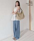 MUSINSA STANDARD WOMAN MUSINSA STANDARD WOMAN Large Hobo Bag