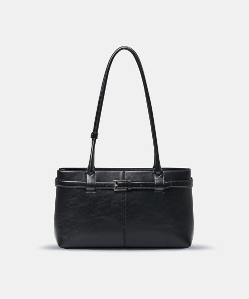 MUSINSA STANDARD WOMAN MUSINSA STANDARD WOMAN Women's Belted Shoulder Bag Black
