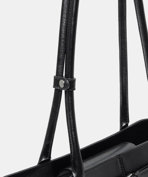 MUSINSA STANDARD WOMAN MUSINSA STANDARD WOMAN Women's Belted Shoulder Bag Black