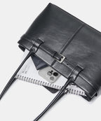 MUSINSA STANDARD WOMAN MUSINSA STANDARD WOMAN Women's Belted Shoulder Bag Black