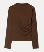 MIXXO MIXXO T-Shirt Shirring Long Sleeve S