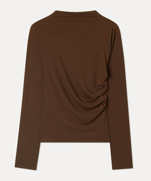 MIXXO MIXXO T-Shirt Shirring Long Sleeve S
