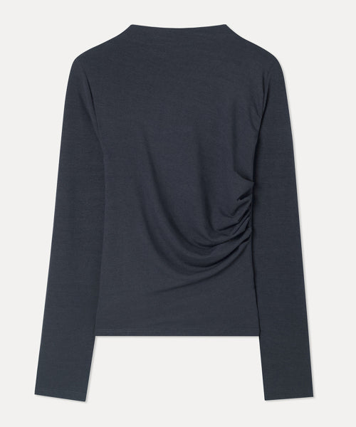 MIXXO MIXXO T-Shirt Shirring Long Sleeve S