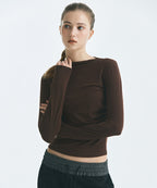 MIXXO MIXXO T-Shirt Shirring Long Sleeve S