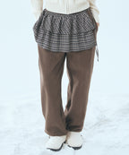 MIXXO MIXXO Brushed Two-Way Sweatpants Women