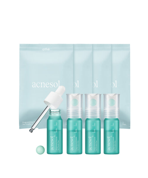 ATHE Acnesol Programming Pantothenic Acid Sebum Ampoule 4 Week Routine