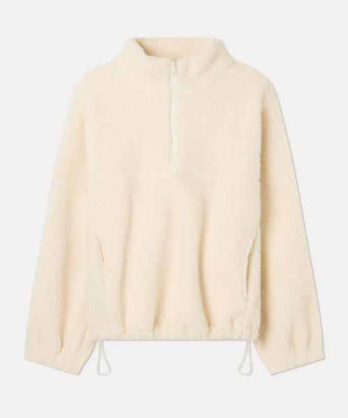 MIXXO MIXXO Dumble Half Zip-Up Fleece Sweatshirt - S