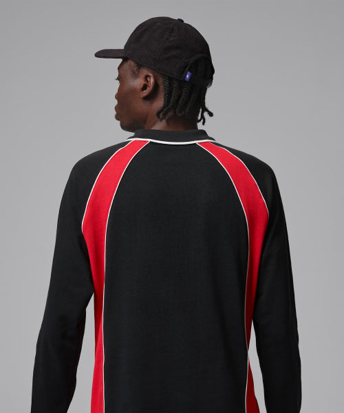 NIKE Nike T-Shirt Jordan Flight Long Sleeve Polo Jersey M