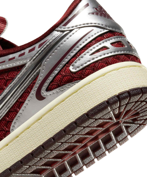 NIKE NIKE Air Jordan 1 Low Method of Make W - Dark Team Red:Metallic Silver:Coconut Milk