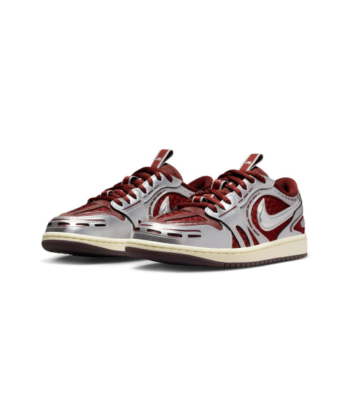 NIKE NIKE Air Jordan 1 Low Method of Make W - Dark Team Red:Metallic Silver:Coconut Milk