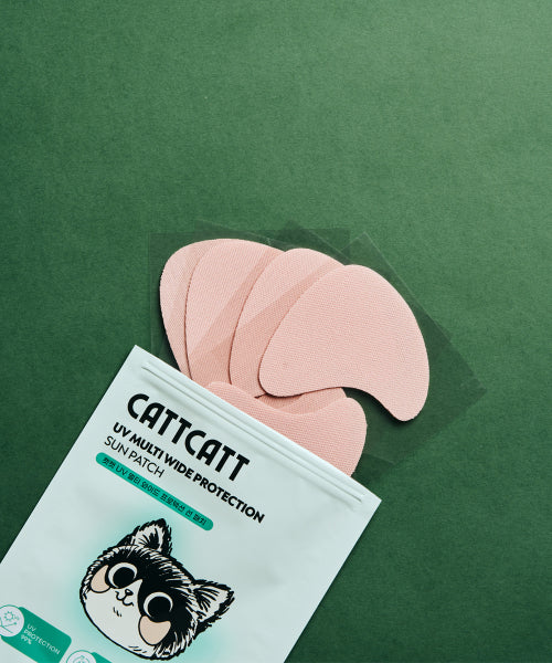 CRYSTAL CLOUD CRYSTAL CLOUD Cat Cat UV Blocking Sun Patch Mask 4 Pieces