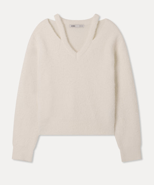 MIXXO MIXXO Wingsa Shoulder Slit Pullover S