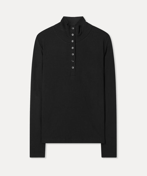 MIXXO MIXXO T-Shirt Button-up Neck