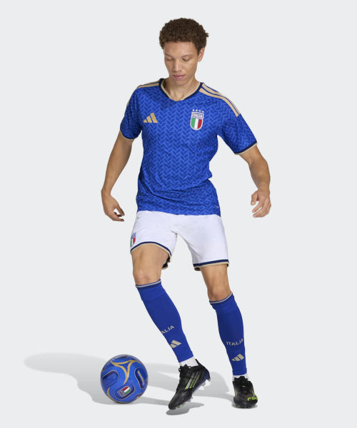 ADIDAS ADIDAS Italy 26 Home Authentic Jersey - Blue