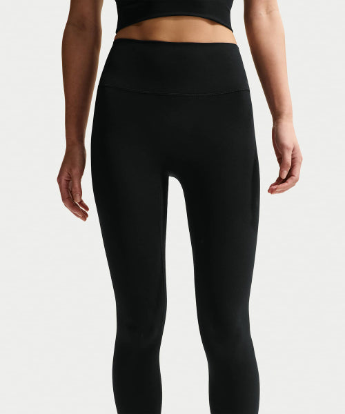 NIKE NIKE Leggings High Waist 7/8 No Front Seam - Black:Cool Gray