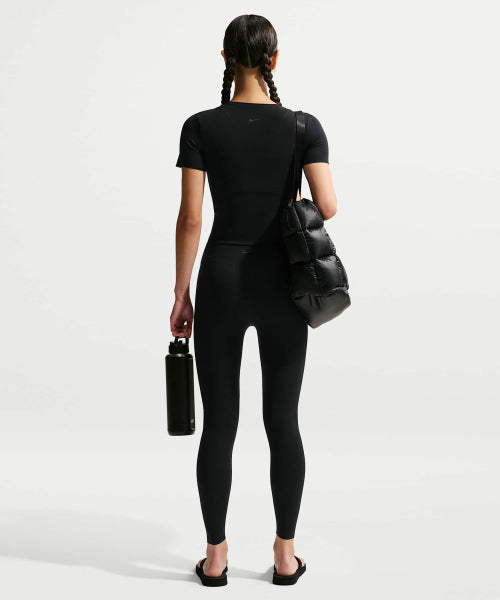 NIKE NIKE Leggings High Waist 7/8 No Front Seam - Black:Cool Gray