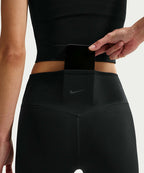 NIKE NIKE Leggings High Waist 7/8 No Front Seam - Black:Cool Gray