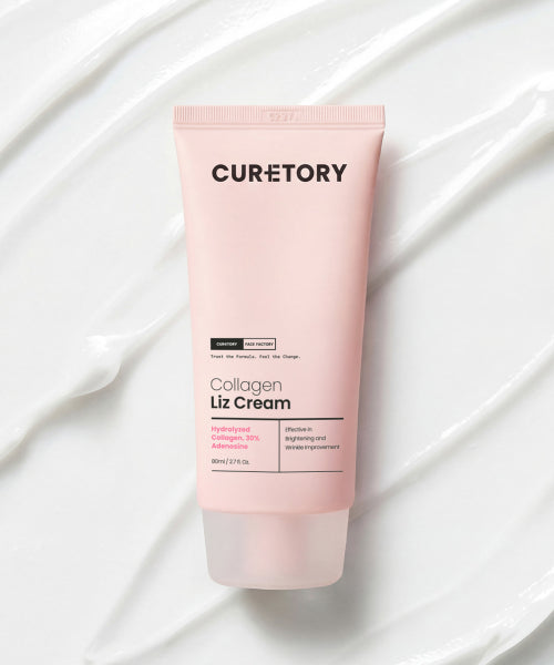 FACE FACTORY Curetory Low Molecular Fish Collagen Elasticity Liz Cream 80ml
