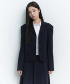 MUSINSA STANDARD WOMAN MUSINSA STANDARD WOMAN Jacket Women's 4-button short blazer