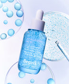 BEGINS [2SET] Blue Hydrangea Hyaluronic Acid Moisture Serum 30ml+30ml (Serum 3 types KIT_Moisture+Traces+Pore miniature gift)