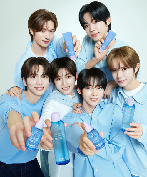 BEGINS [2SET] Blue Hydrangea Hyaluronic Acid Moisture Serum 30ml+30ml (Serum 3 types KIT_Moisture+Traces+Pore miniature gift)