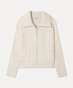 MIXXO MIXXO Knitwear Basic Cowichan Zip-up C