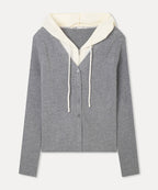MIXXO MIXXO Hoodie Layered Cardigan