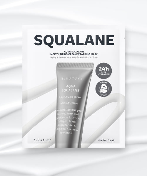 S.NATURE S.NATURE Aqua Squalane Moisture Cream Wrapping Mask 4 Sheets