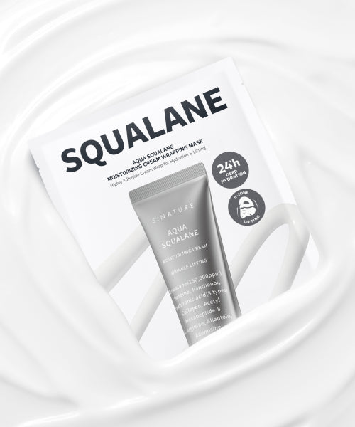 S.NATURE S.NATURE Aqua Squalane Moisture Cream Wrapping Mask 4 Sheets
