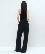 MUSINSA STANDARD WOMAN MUSINSA STANDARD WOMAN Slacks Wide [Black]