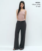 MUSINSA STANDARD WOMAN MUSINSA STANDARD WOMAN Slacks Gray