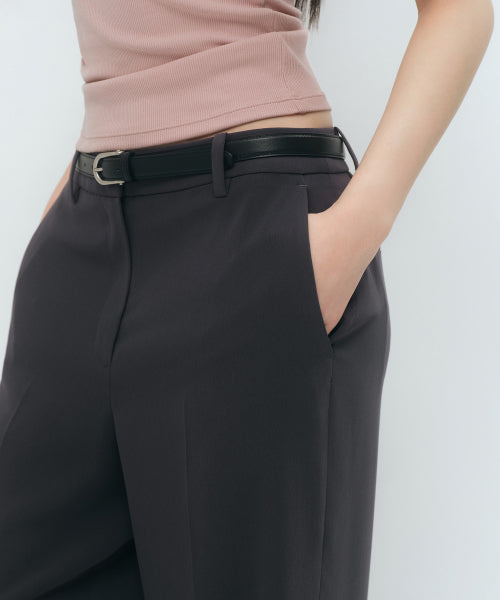 MUSINSA STANDARD WOMAN MUSINSA STANDARD WOMAN Slacks Gray