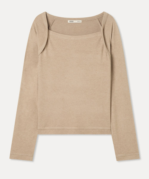 MIXXO MIXXO T-Shirt Square Neck Bolero