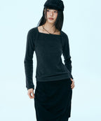 MIXXO MIXXO T-Shirt Square Neck Bolero