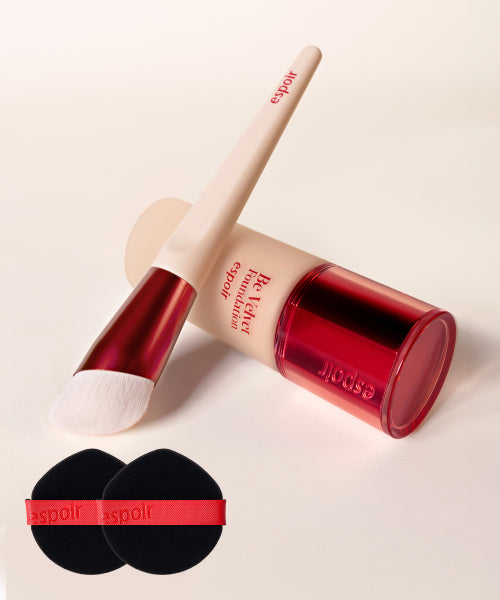 ESPOIR ESPOIR Be Velvet Foundation + Pore Blur Brush + 2 Puffs