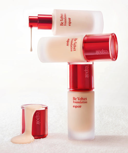 ESPOIR ESPOIR Be Velvet Foundation + Pore Blur Brush + 2 Puffs