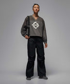 NIKE Nike Jordan T-Shirt Long Sleeve - Olive Gray
