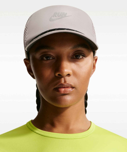 NIKE Nike Pro Dri Fit Unstructured Swoosh Run Cap - Size