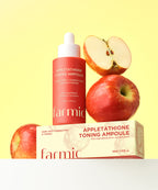 FARMIC Apple Tachion Toning 3-piece gift set (pad + ampoule + cream)